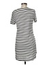 Ours Stripes White Casual Dress Size M - photo 2