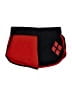DC Comics 100% Polyester Argyle Red Athletic Shorts Size L - photo 2