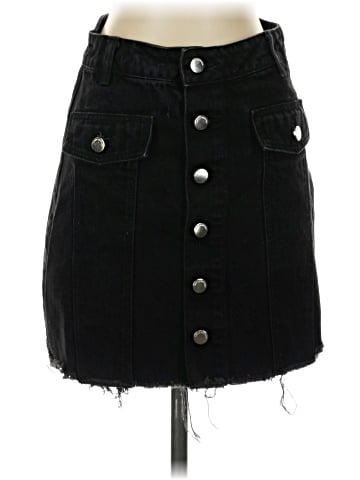 Trafaluc by Zara Denim Skirt (view 1)