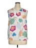 Violet & Claire 100% Polyester White Sleeveless Blouse Size XL - photo 1