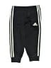 Adidas 100% Polyester Black Track Pants 9-12 MO / 12 MO - photo 1