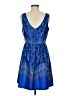 Outback Red Paisley Blue Cocktail Dress Size 8 - photo 2