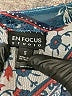 En Focus Studio 100% Polyester Paisley Blue Long Sleeve Blouse Size S - photo 7