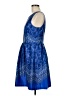 Outback Red Paisley Blue Cocktail Dress Size 8 - photo 5