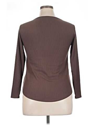 Eye Candy Long Sleeve Henley (view 2)