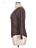 Eye Candy Brown Long Sleeve Henley Size 1X - photo 5