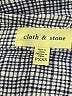 Cloth & Stone 100% Rayon Blue 3/4 Sleeve Button-Down Shirt Size XXS (petite) - photo 7