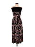 Xhilaration Print Black Cocktail Dress Size L - photo 1