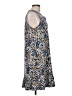 MICHAEL Michael Kors Animal Print Blue Casual Dress Size L - photo 4