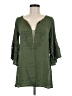 L Space Green 3/4 Sleeve Blouse Size M - photo 1