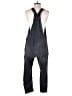 Gap 100% Cotton Gray Overalls Size Med Petite - photo 2