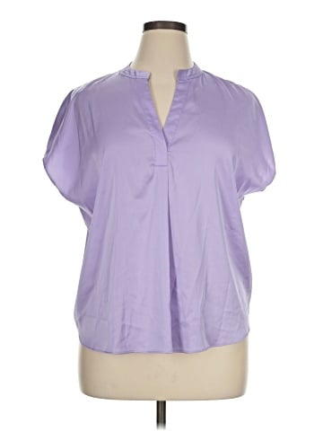 RACHEL Rachel Roy Short Sleeve Blouse (view 1)