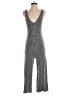 Caution to the Wind Tweed Gray Jumpsuit Size S (estimated) - photo 1