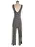 Caution to the Wind Tweed Gray Jumpsuit Size S (estimated) - photo 2