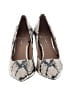 Linea Paolo Animal Print Ivory Heels Size 10 - photo 2