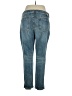 Gap Outlet 100% Cotton Color Block Blue Jeans Size 12 - photo 2