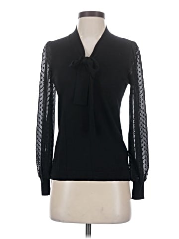 Adrianna Papell Long Sleeve Blouse (view 1)