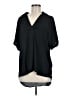 CAbi 100% Polyester Black Short Sleeve Blouse Size M - photo 1