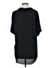 CAbi 100% Polyester Black Short Sleeve Blouse Size M - photo 2