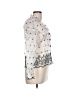 Oblique Polka Dots White 3/4 Sleeve Blouse Size 10 - photo 4