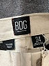 BDG 100% Cotton Ivory Jeans Size 24 waist - photo 4
