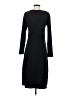 Splendid Solid Black Casual Dress Size S - photo 2