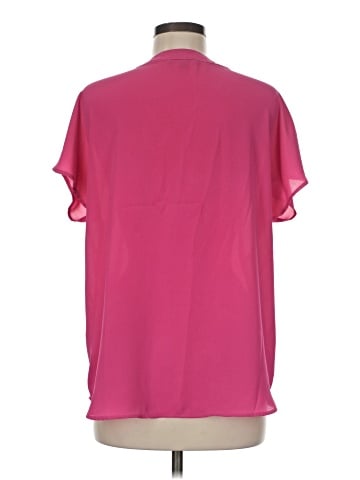 Adrianna Papell Short Sleeve Blouse (view 2)