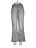 L'Agence Chevron-herringbone Gray Jeans Size 28 waist - photo 1