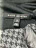 David Meister Houndstooth Gray Cocktail Dress Size 2 - photo 7