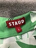 STAUD 100% Polyester Tropical Green Casual Pants Size 6 - photo 7