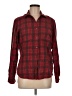 Woolrich 100% Cotton Plaid Red Long Sleeve Button-Down Shirt Size M - photo 1