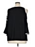 Roaman's Black 3/4 Sleeve Top Size 14 - 16 - photo 2