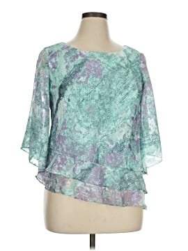 Alex Evenings 3/4 Sleeve Blouse