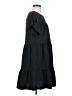 Shein 100% Polyester Solid Black Casual Dress Size S - photo 4
