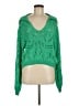 Pol Green Pullover Sweater Size M - photo 1