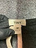 Tiny 100% Rayon Silver Tan Sleeveless Blouse Size M - photo 7