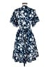 Max Studio Blue Casual Dress Size M - photo 2