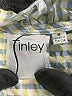 Finley Checkered-gingham Green Casual Dress Size S - photo 7
