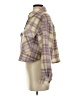 Zara Plaid Purple Jacket Size S - photo 5