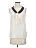 Massimo Dutti Ivory Sleeveless Blouse Size XS - photo 1