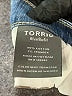 Torrid Checkered-gingham Blue Denim Shorts Size 24 - photo 4