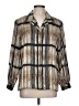 Alia 100% Polyester Brown Long Sleeve Blouse Size 12 - photo 1