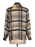 Alia 100% Polyester Brown Long Sleeve Blouse Size 12 - photo 2