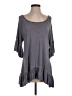 Dantelle Gray 3/4 Sleeve Top Size S - photo 1