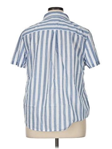 L.L.Bean Short Sleeve Button-Down Shirt (view 2)