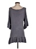 Dantelle Gray 3/4 Sleeve Top Size S - photo 2