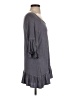 Dantelle Gray 3/4 Sleeve Top Size S - photo 4