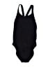 Nike Solid Black One Piece Swimsuit Size 10 - photo 1