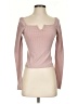 Free People Pink Long Sleeve Top Size XS - photo 1