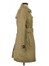 J.Crew Collection 100% Acetate Tan Trenchcoat Size 2 - photo 4